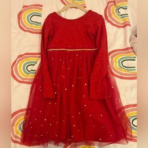 Hanna Andersson Girls Dress, Size 6-7